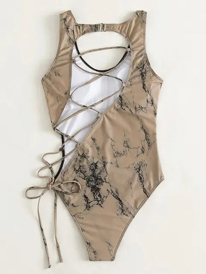 Women's Strappy Swimwear Bikini Set