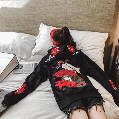 Anime Geisha Hoodie