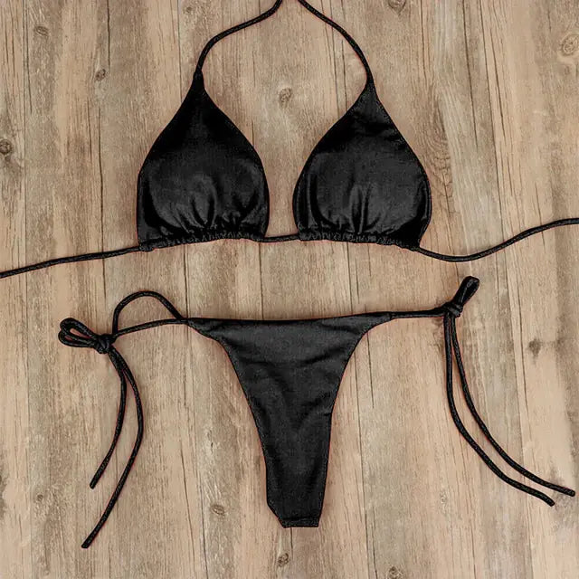 Women's Push Up Bikini Thong