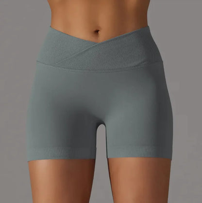 Womens Fashion Simple High Waist Shorts
