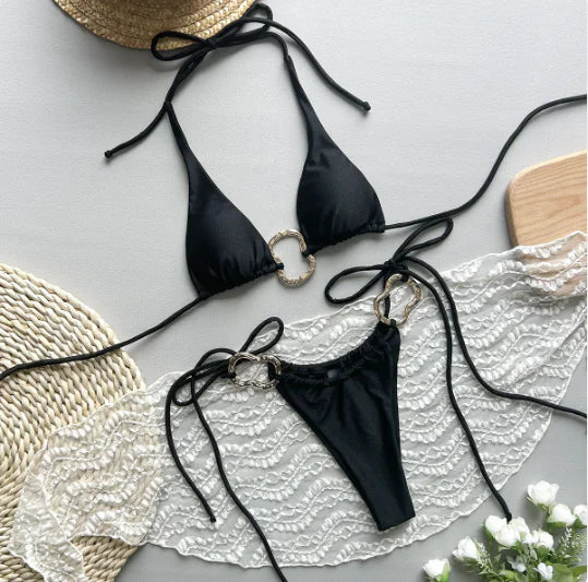 Women's Luxe Tie Bikini