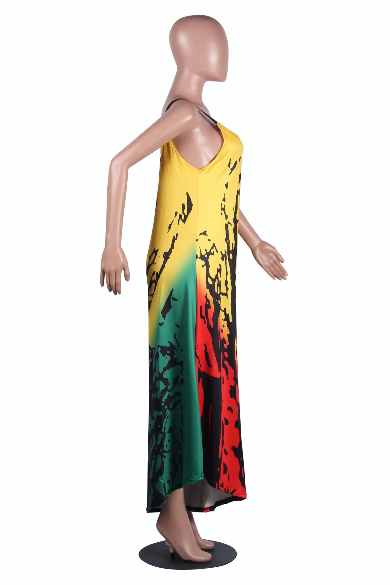 Women's Tricolor Fashion Printed Jumpsuit