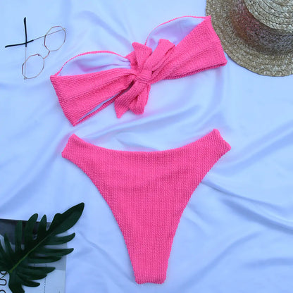 Women's Bandeau Bikini Set