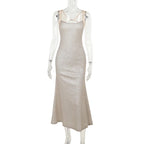 Women's Shiny Camisole Dress