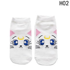 Anime-Inspired Printed Socks
