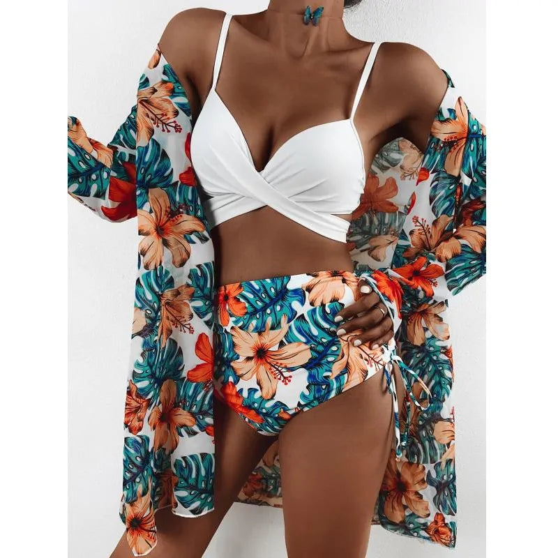 Women's Three Pieces Bikini Set