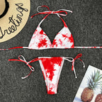Women's Tie Dye Micro Bikini Set