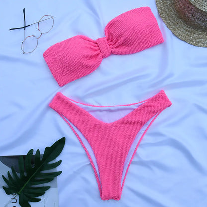 Women's Bandeau Bikini Set
