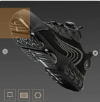 Rotary Button Safety Shoes Men