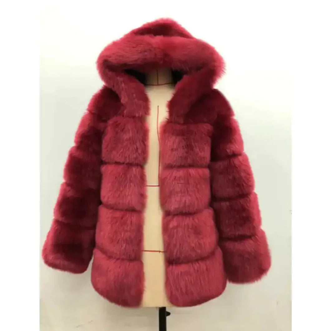 Women's Luxury Faux Fur Jacket Main image
