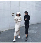 Women's Korean Style Knit Dress