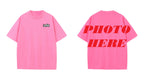 Custom Back With ILLUSION CO Classic Front Logo T-shirt