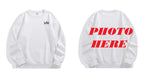 Custom Back ILLUSION CO Classic Logo Crewneck Sweatshirt
