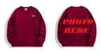 Custom Back ILLUSION CO Classic Logo Crewneck Sweatshirt