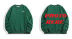 Custom Back ILLUSION CO Classic Logo Crewneck Sweatshirt