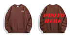 Custom Back ILLUSION CO Classic Logo Crewneck Sweatshirt