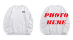 Custom Back ILLUSION CO Logo Crewneck Sweatshirt