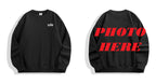 Custom Back ILLUSION CO Logo Crewneck Sweatshirt