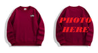 Custom Back ILLUSION CO Logo Crewneck Sweatshirt