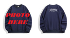Custom Front ILLUSION CO Back Logo Crewneck Sweatshirt