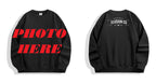 Custom Front ILLUSION CO Back Logo Crewneck Sweatshirt