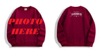 Custom Front ILLUSION CO Back Logo Crewneck Sweatshirt