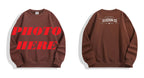 Custom Front ILLUSION CO Back Logo Crewneck Sweatshirt
