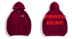 Custom Back ILLUSION CO Front Logo Hoodie