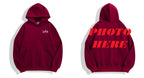Custom Back ILLUSION CO Front Classic Logo Hoodie