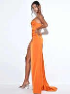 Women's Backless Maxi Dress
