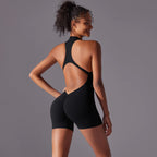 Women's Backless Sports Jumpsuit