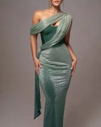 Women's Draped Maxi Dress