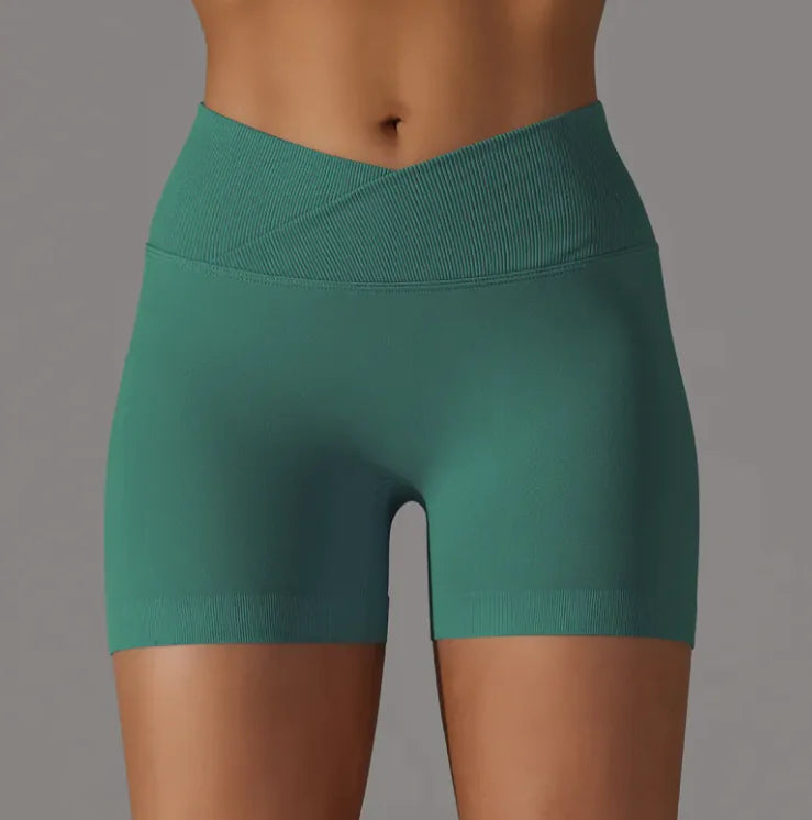 Womens Fashion Simple High Waist Shorts