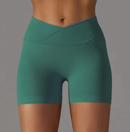 Womens Fashion Simple High Waist Shorts