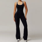 Women's Hollow Back Yoga Jumpsuit