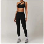 Seamless Backless Yoga Set 2 Piece Bra & Leggings
