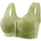 Plus Size Front Closure Push Up Bra