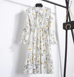Women's Chiffon Floral Dress