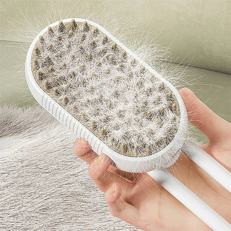 3-in-1 Electric Pet Grooming Brush Main image