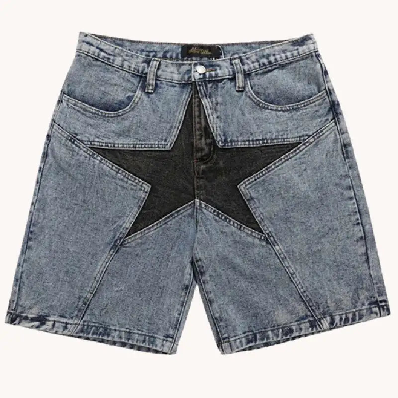 Star Jean Shorts Secondary image