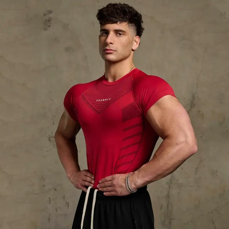 Summer Silk T Shirt Men Main image