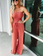 Women's Elegant Wide Leg Jumpsuit