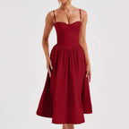 Women's French Vintage Court Style Long Dress