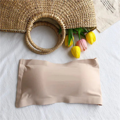 Strapless Lírio Fit Silk Bra Ice 3 Unit Kit