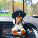 Anime Gypsum Swing Duck Car Interior Decoration