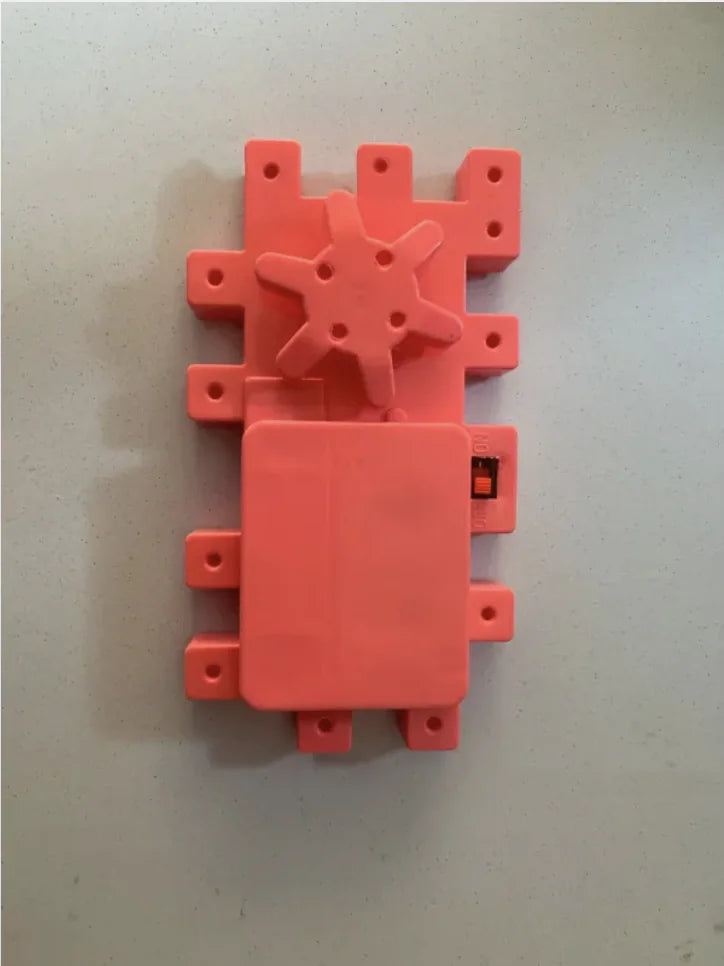 Children's Electric Spinning Building Blocks Toy Main image