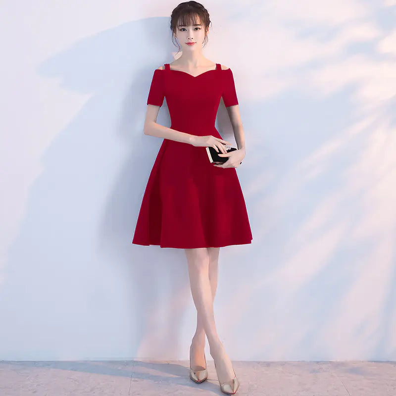 Women's Off Shoulder Mini Dress Main image