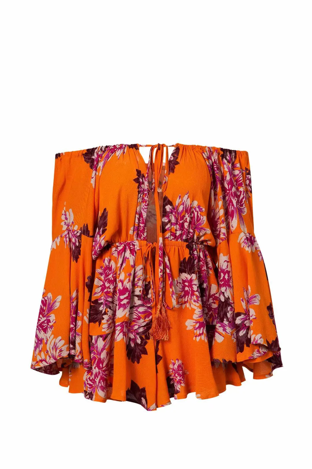 Women's One Shoulder Printed Jumpsuit