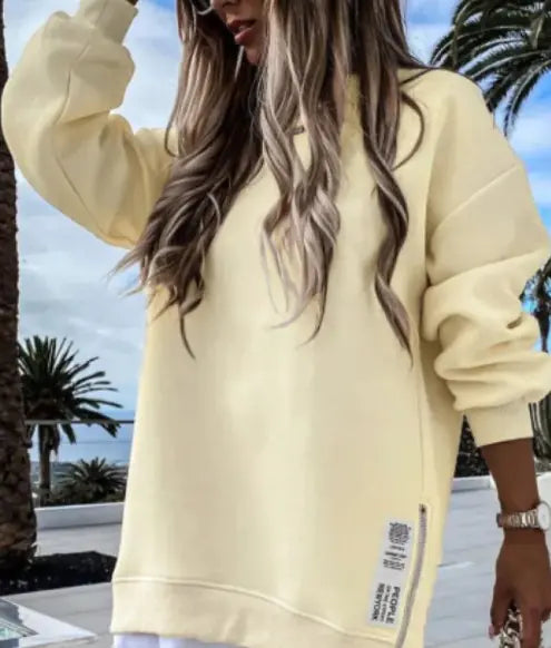 Women's Zipper Sweater Dress