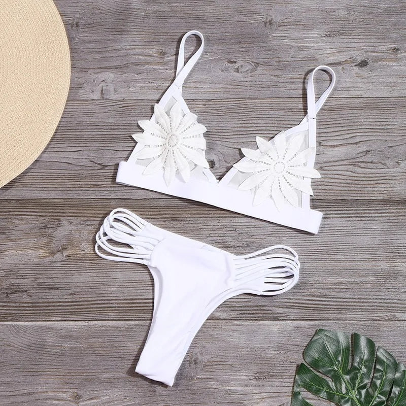 Women's Sexy Floral Print Bikini